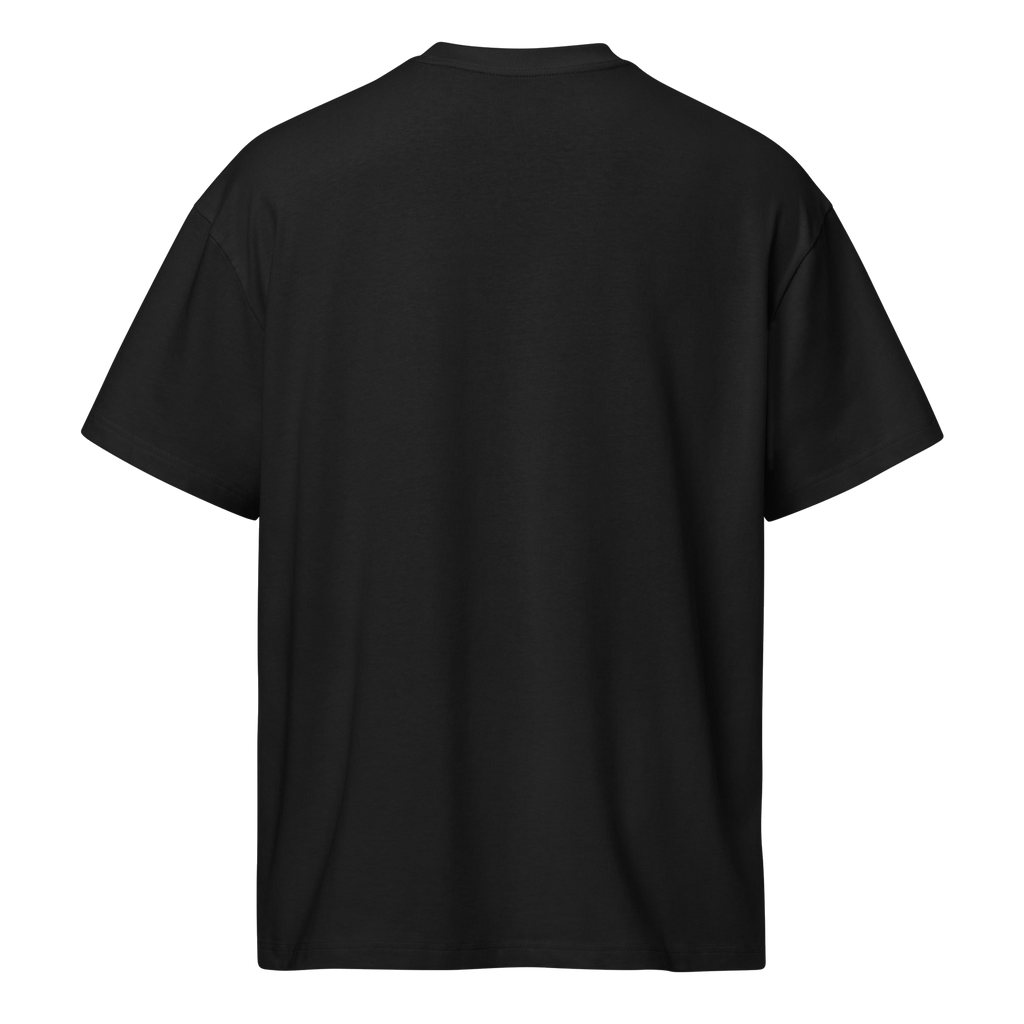 The Possibility Box Tee in black, back view